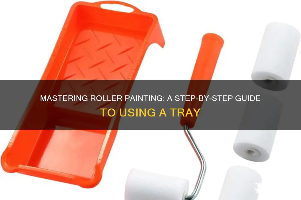 how to paint with roller and tray
