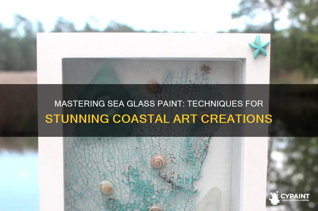 how to paint with sea glass paint