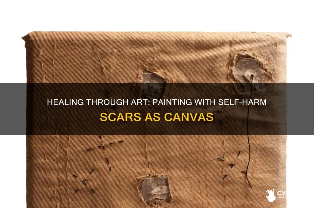 how to paint with self hatm cuts