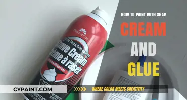 Creative Crafting: Shaving Cream & Glue Painting Techniques for Beginners