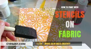 Master Fabric Stenciling: Easy Techniques for Custom Painted Designs
