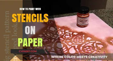 Master Stencil Painting: Easy Techniques for Stunning Paper Art
