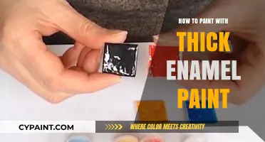 Mastering Thick Enamel Paint: Techniques for Bold, Textured Artworks
