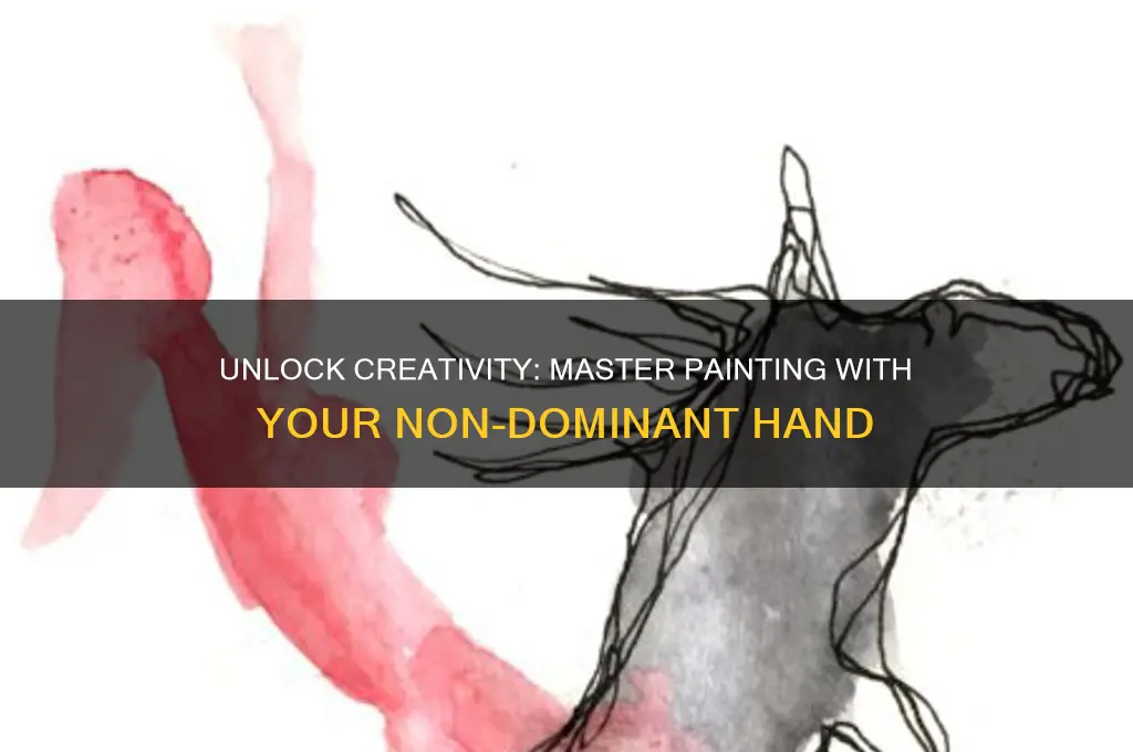 how to paint with your non dominant hand