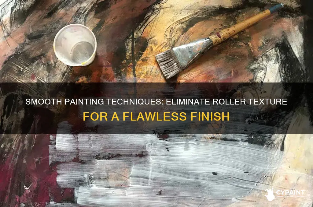 how to paint without seeing roller texture