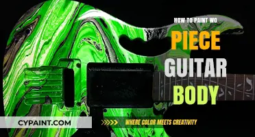 Mastering the Art of Painting Your Two-Piece Guitar Body