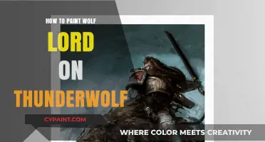 Mastering the Art: Painting a Wolf Lord on Thunderwolf Cavalry