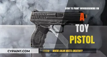 Master Woodgraining: Transform Your Toy Pistol with Easy Painting Techniques