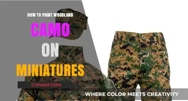 Mastering Woodland Camo: A Step-by-Step Guide for Miniature Painting