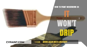 Mastering Drip-Free Woodwork Painting: Tips and Tricks
