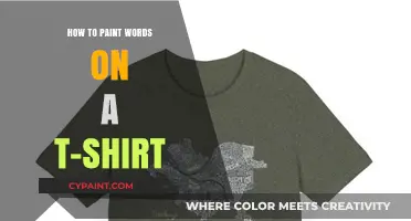 Creative DIY Guide: Painting Words on T-Shirts for Personalized Style