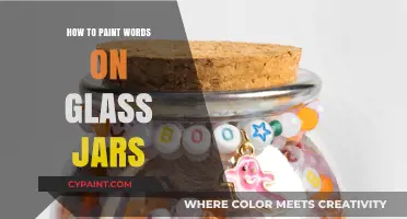 Creative Glass Jar Painting: Mastering Word Art Techniques for Stunning Results