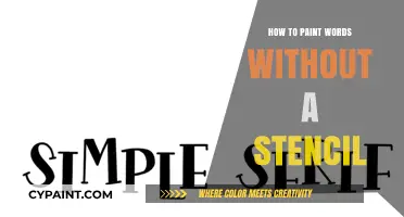 Master Freehand Lettering: Paint Words Without Stencils Like a Pro