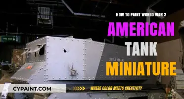 Painting WWII American Tank Miniatures: A Step-by-Step Guide