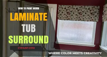 Revive Your Bathroom: Painting a Worn Laminate Tub Surround Guide