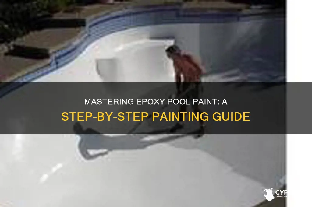 how to paint woth epoxy ppool paint