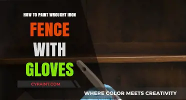 Painting Wrought Iron Fences Safely: A Glove-Guided Step-by-Step Guide