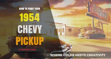 Revive Your Classic: Painting Your 1954 Chevy Pickup Like a Pro