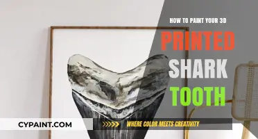 Mastering the Art of Painting Your 3D Printed Shark Tooth