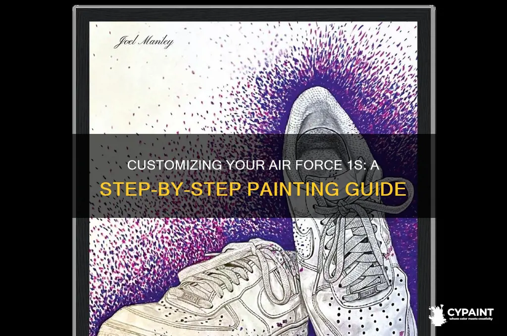 how to paint your air force 1