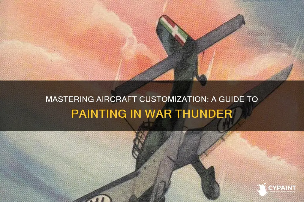 how to paint your aircraft in war thunder