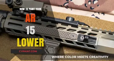 Customizing Your AR-15: A Step-by-Step Guide to Painting the Lower Receiver