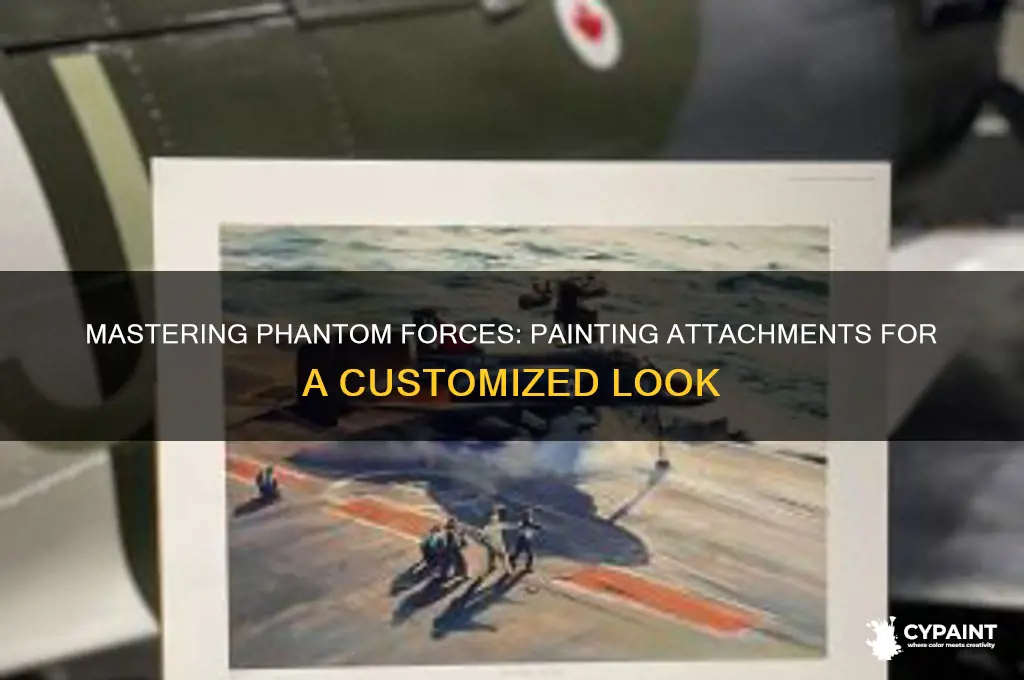 how to paint your attatchments in phantom force
