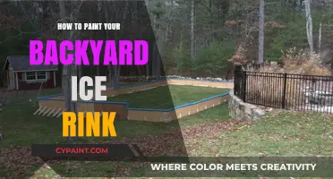 Transform Your Backyard: A Guide to Painting Your Ice Rink