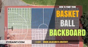 Revamp Your Basketball Backboard: Easy DIY Painting Guide