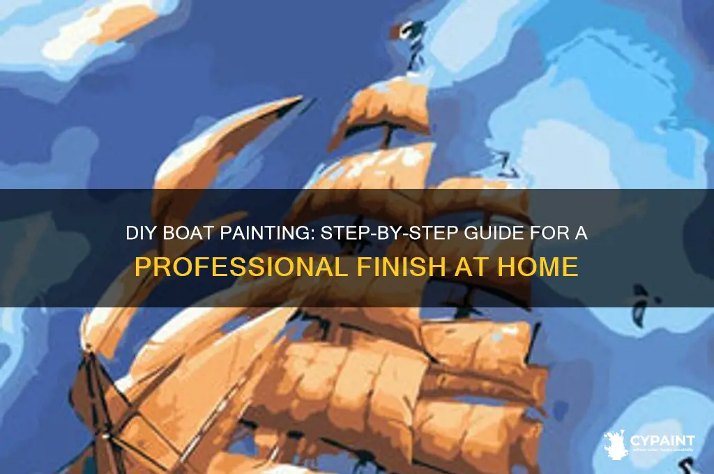 how to paint your boat at home