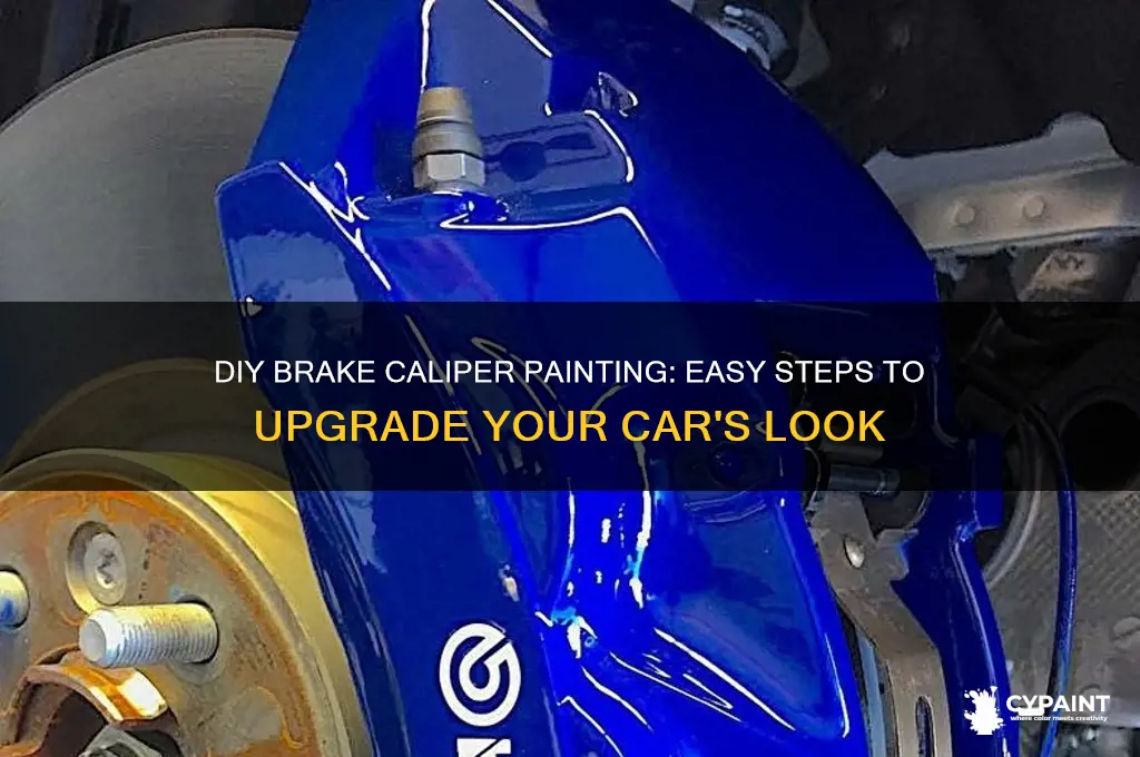 how to paint your brake calipers diy
