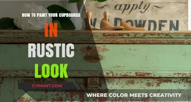 Rustic Revamp: Easy Steps to Paint Cupboards with Vintage Charm