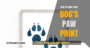 Creative Keepsake: Easy Steps to Paint Your Dog's Paw Print
