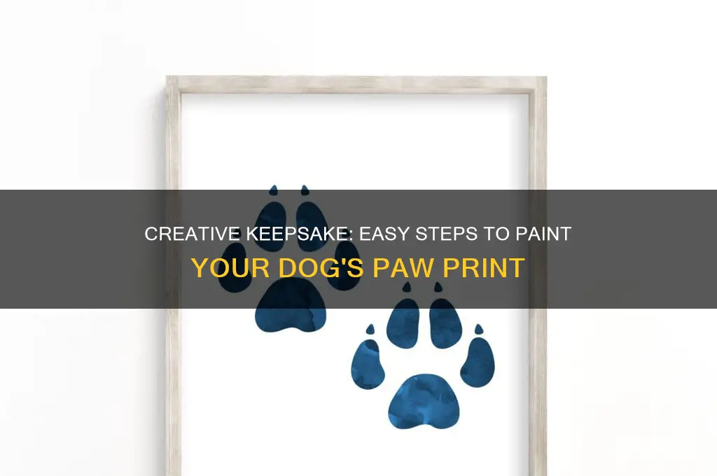 how to paint your dog