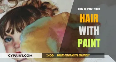Creative Hair Art: A Step-by-Step Guide to Painting Your Hair