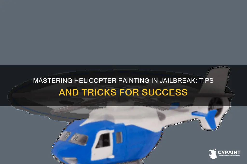 how to paint your helicopter in jailbreak