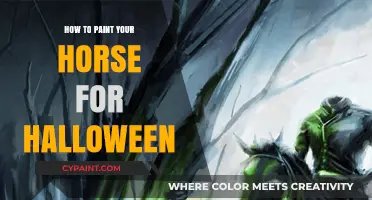 Creative Halloween Horse Painting Ideas: Transform Your Equine Companion