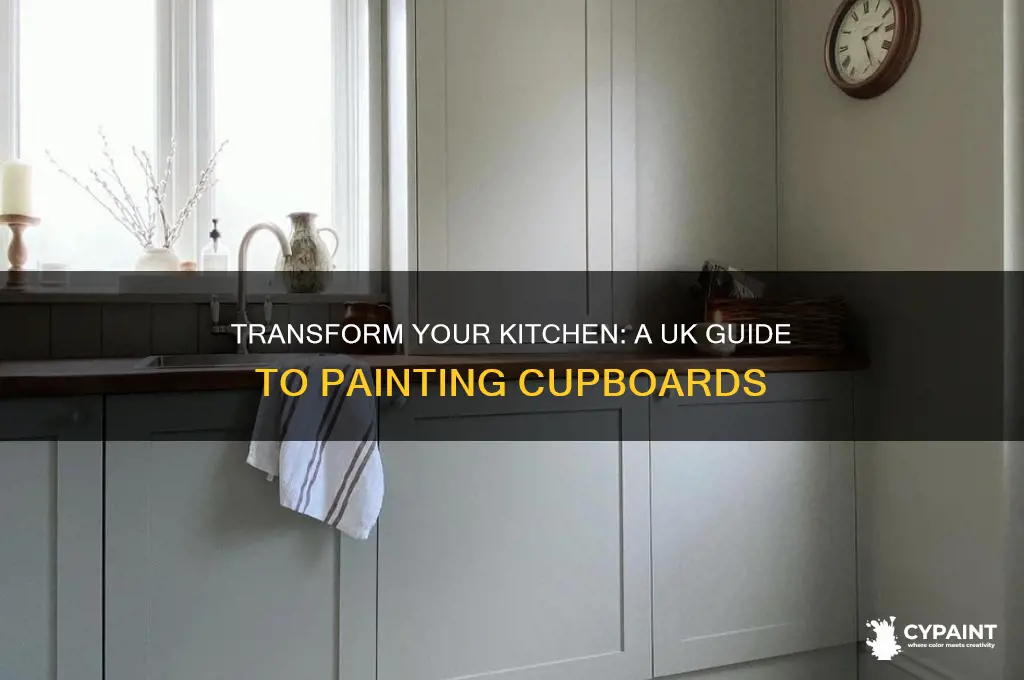 how to paint your kitchen cupboards uk