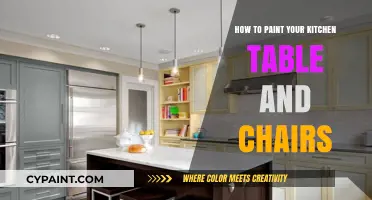 Revamp Your Kitchen: Easy Steps to Paint Table and Chairs