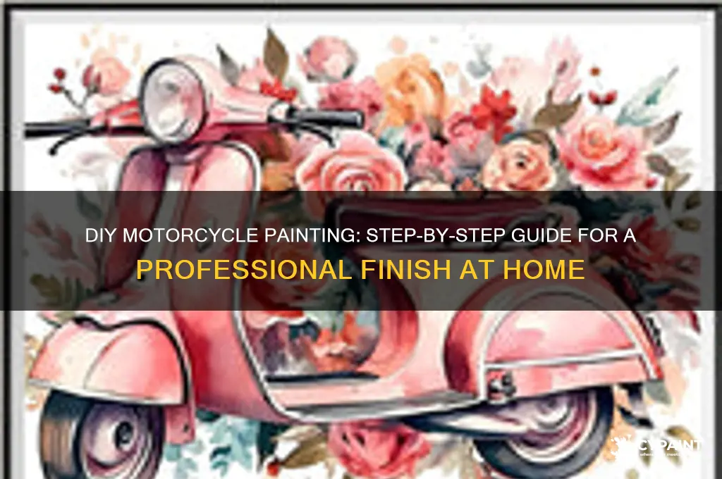 how to paint your motorcycle at home
