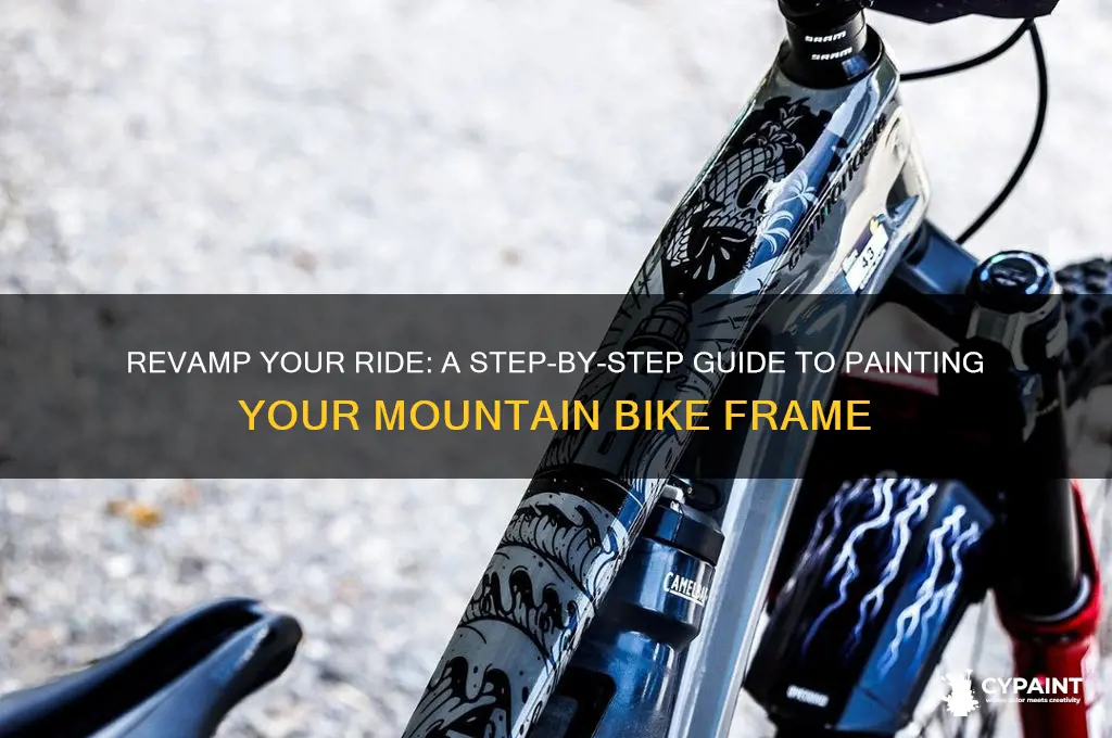 how to paint your mountain bike frame