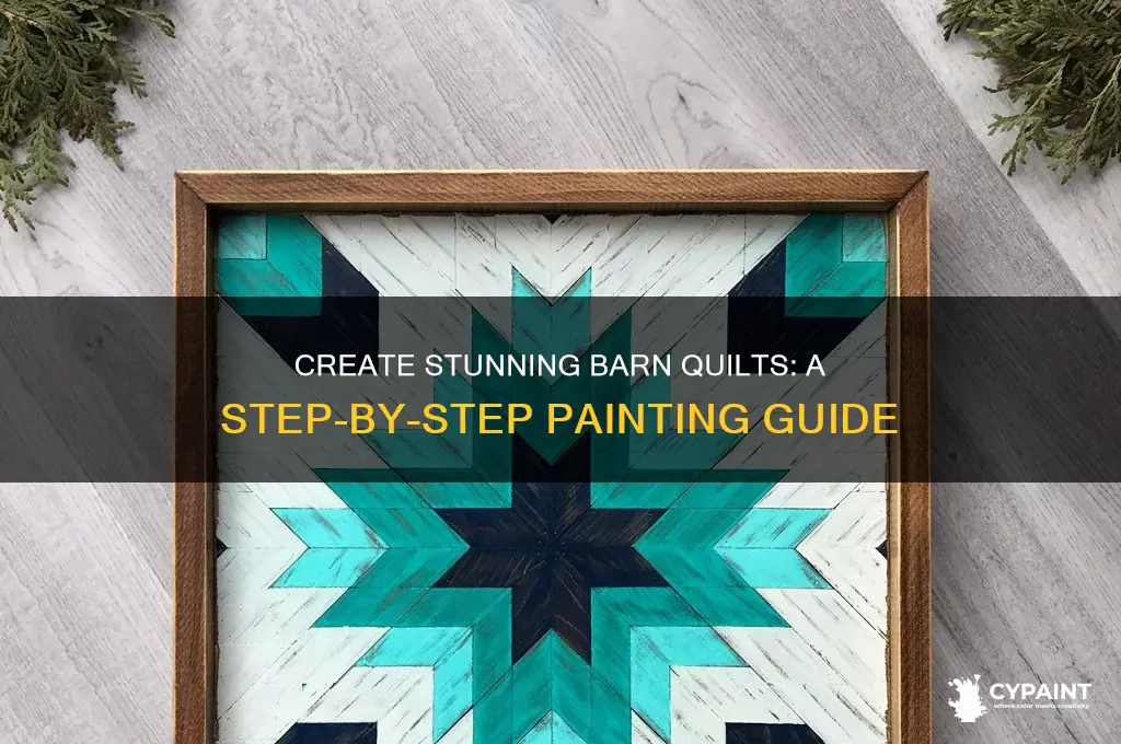 how to paint your own barn quilt