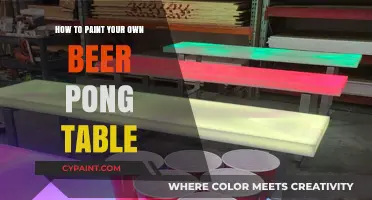 DIY Beer Pong Table: Easy Steps to Customize Your Game Night