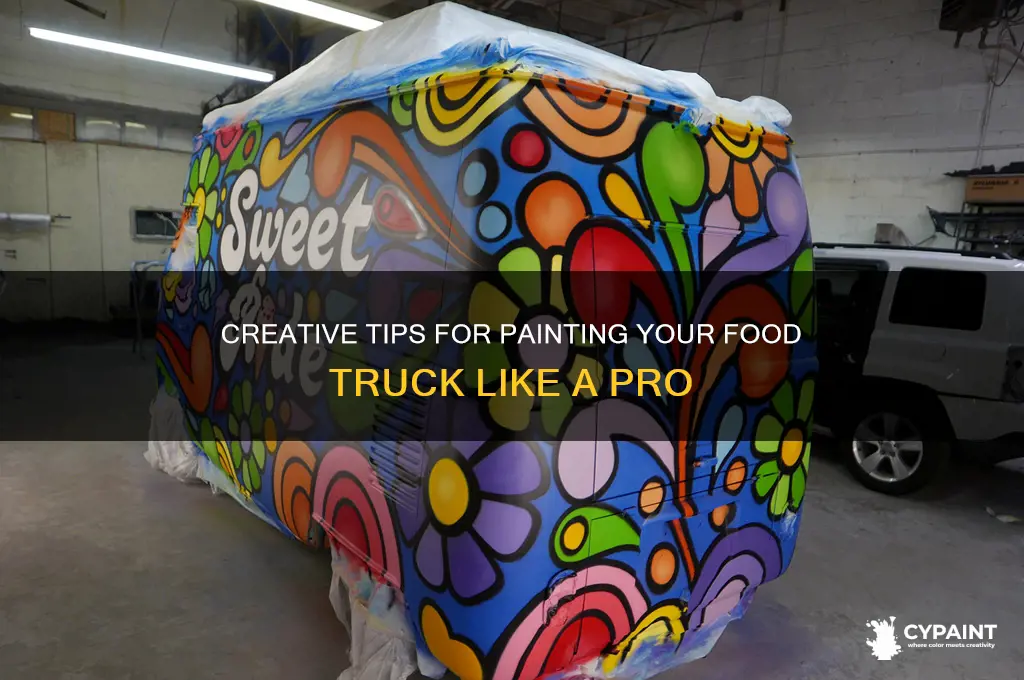 how to paint your own food truck