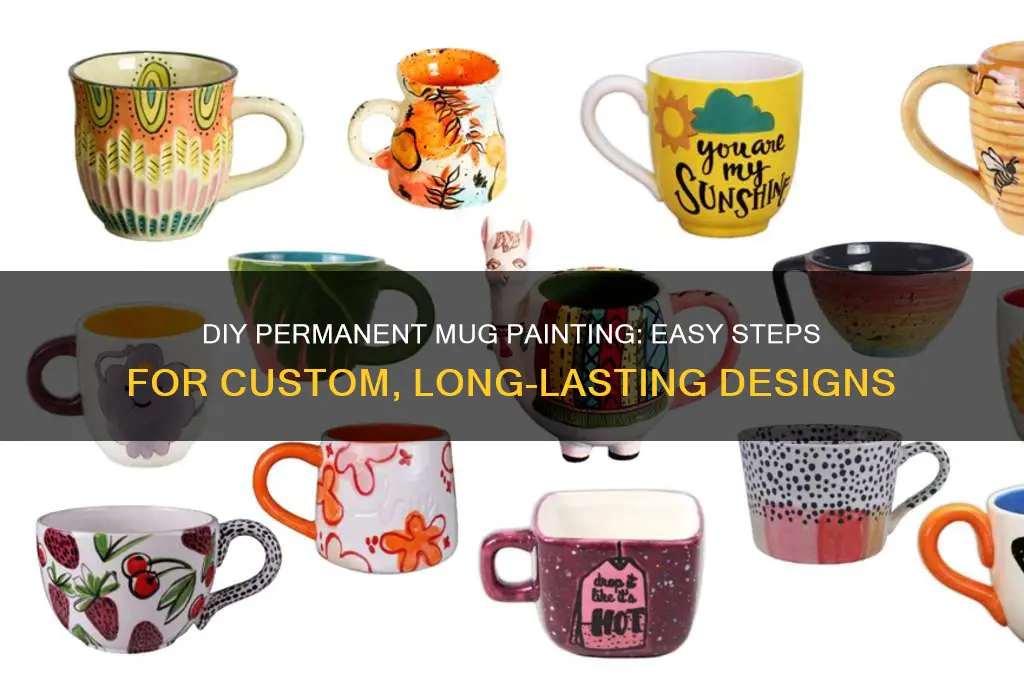 how to paint your own mug permanent