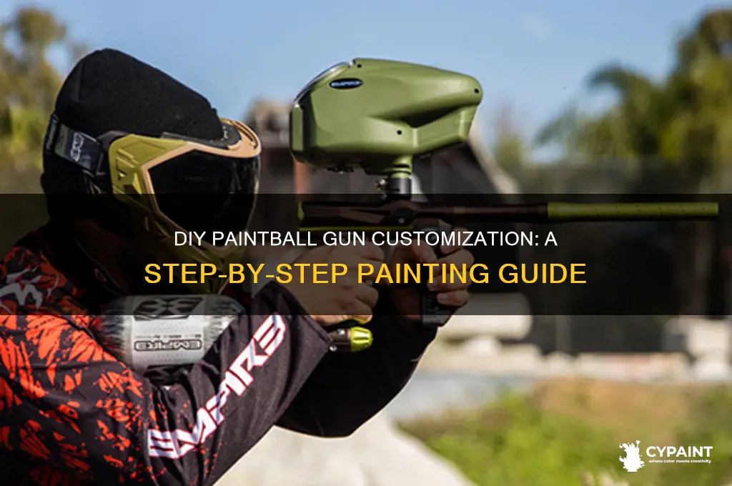 how to paint your own paintball gun