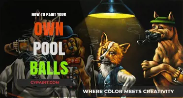 DIY Pool Ball Painting: Customize Your Game with Creative Designs
