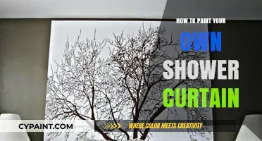 DIY Shower Curtain Painting: Creative Tips for Personalizing Your Bathroom