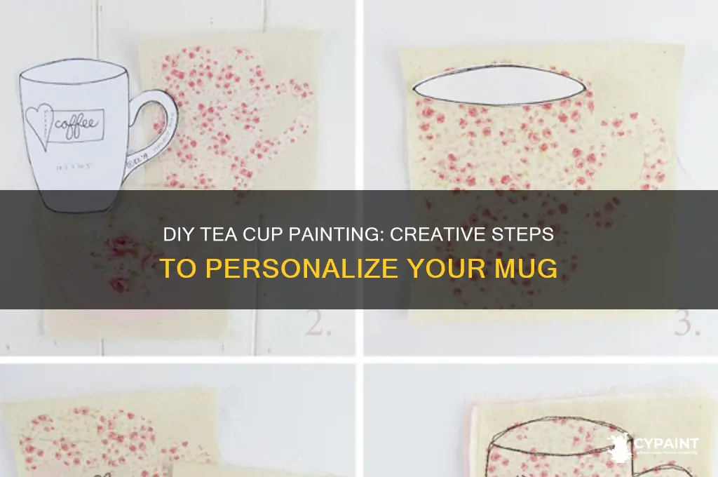 how to paint your own tea cups