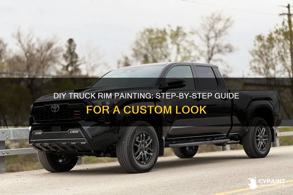 how to paint your own truck rims